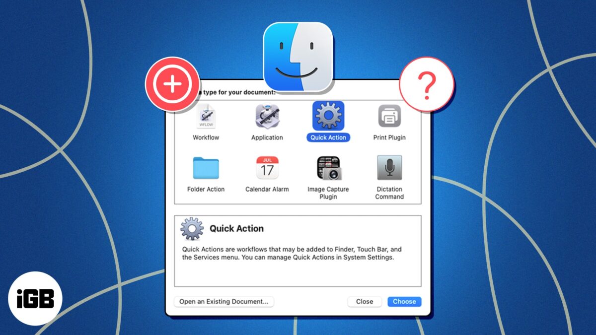 How to use quick actions in finder on mac