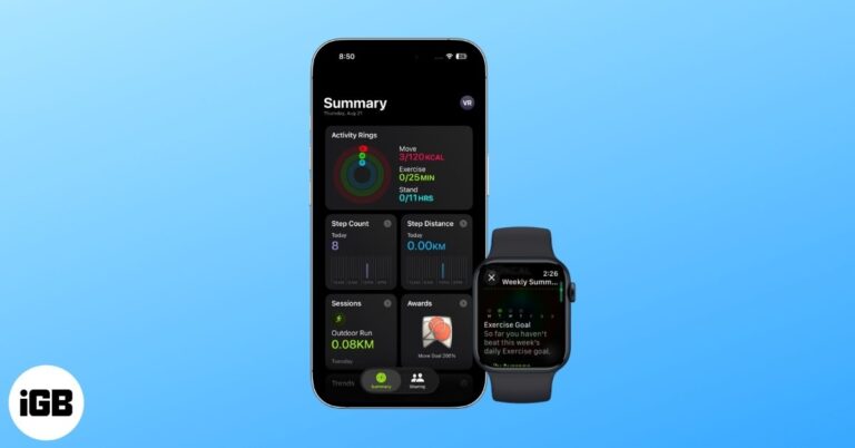 Check Your Weekly Activity Summary on Apple Watch and iPhone