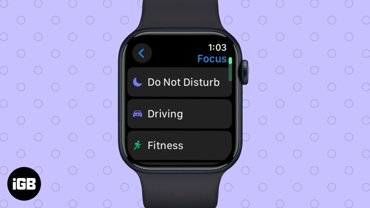 Turn on do not disturb on apple watch