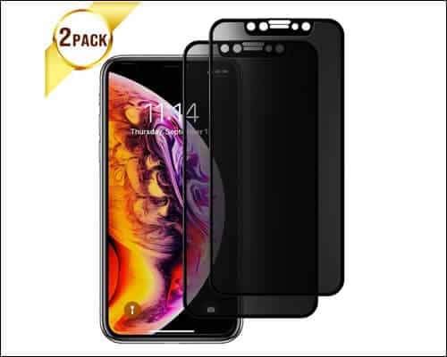 ANYOYO iPhone X, XS Privacy Screen Protector