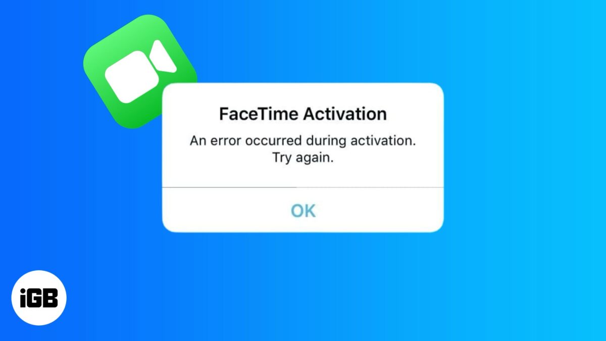 Facetime says waiting for activation on iphone