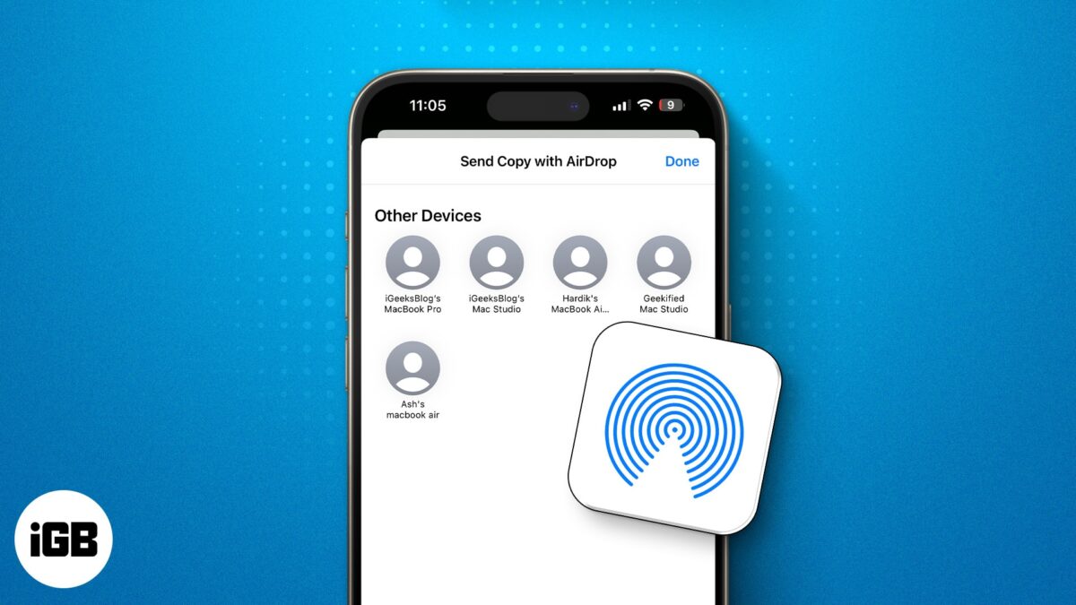 How to use airdrop on iphone and ipad
