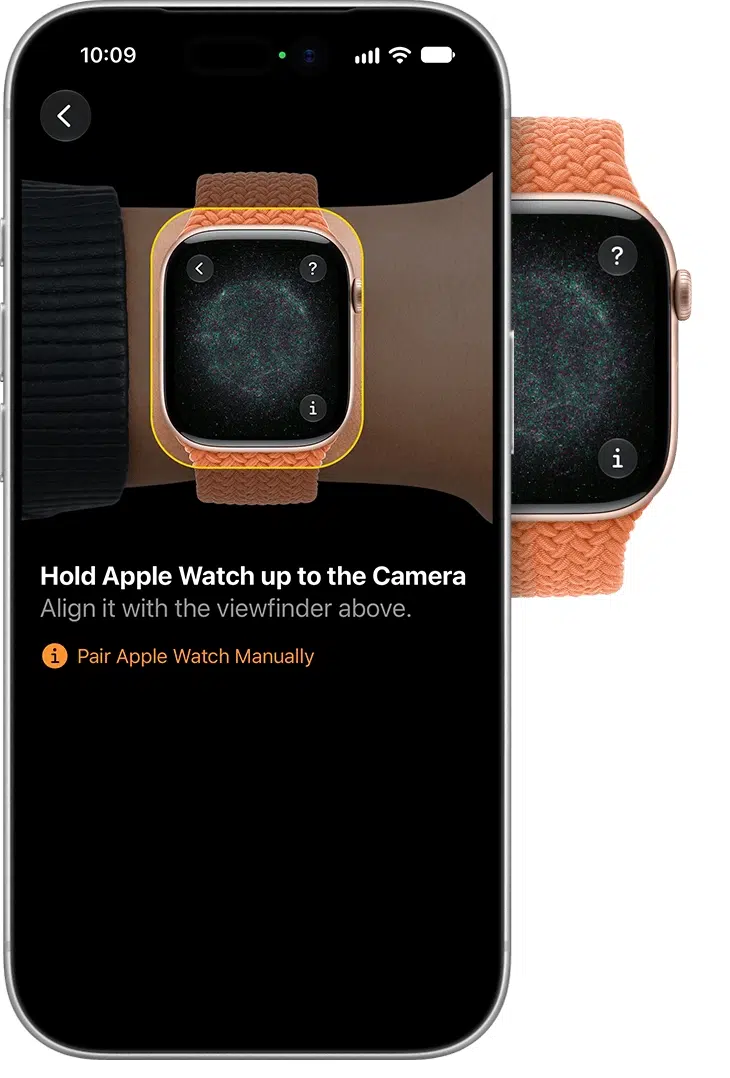 Pair the watch with your iPhone
