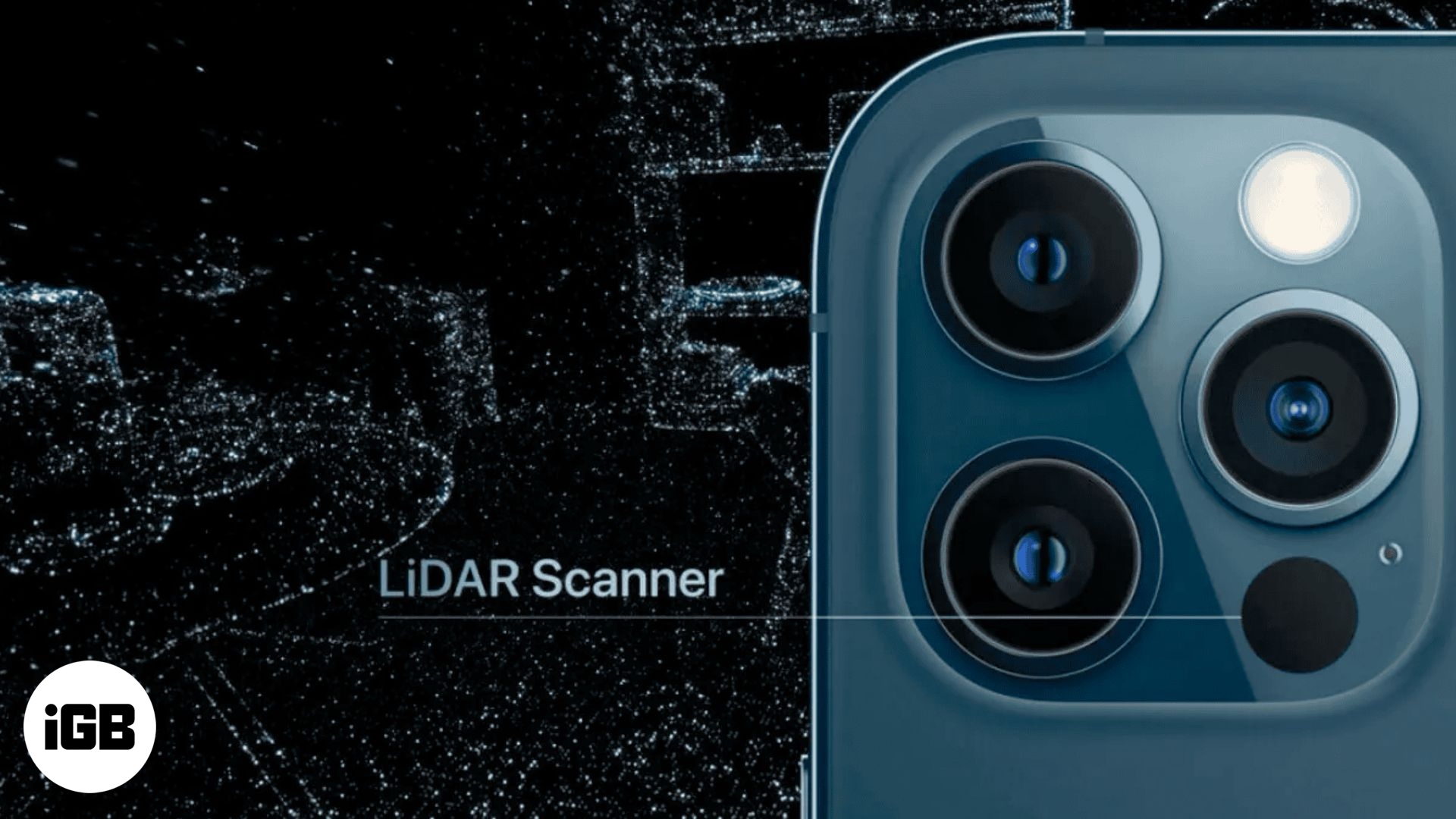 LiDAR on iPhone.