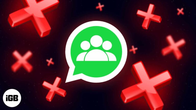 Delete a WhatsApp group on your iPhone or Android.