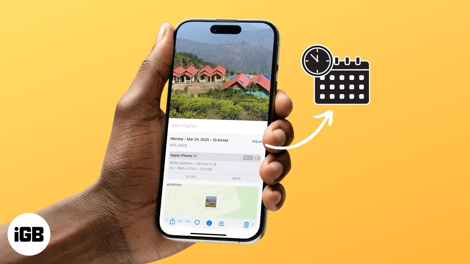 Change the Date and Time on i.Phone Photos and Videos