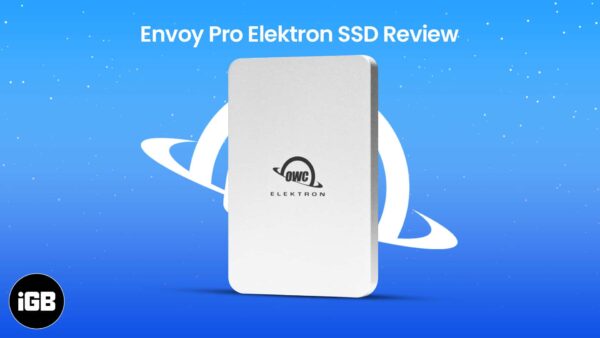 Owc envoy pro elektron usb c ssd