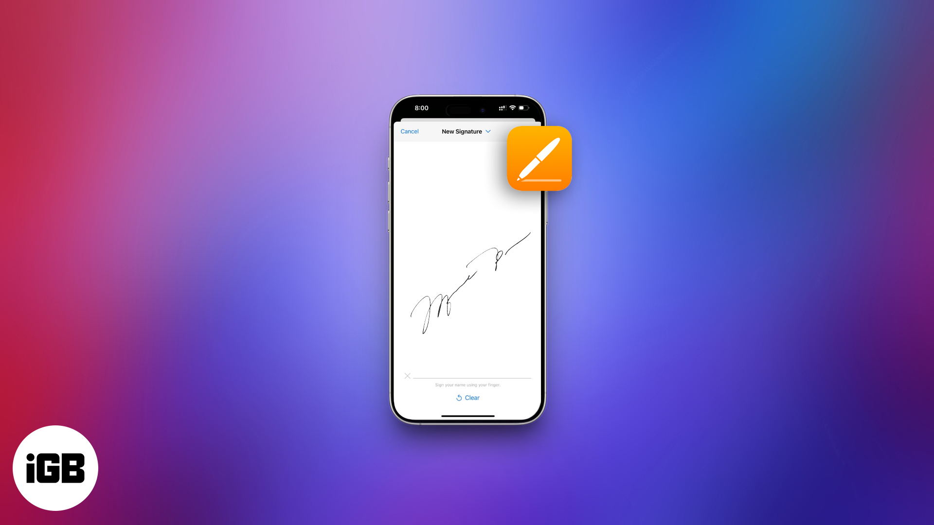 How to Sign a Document on iPhone.
