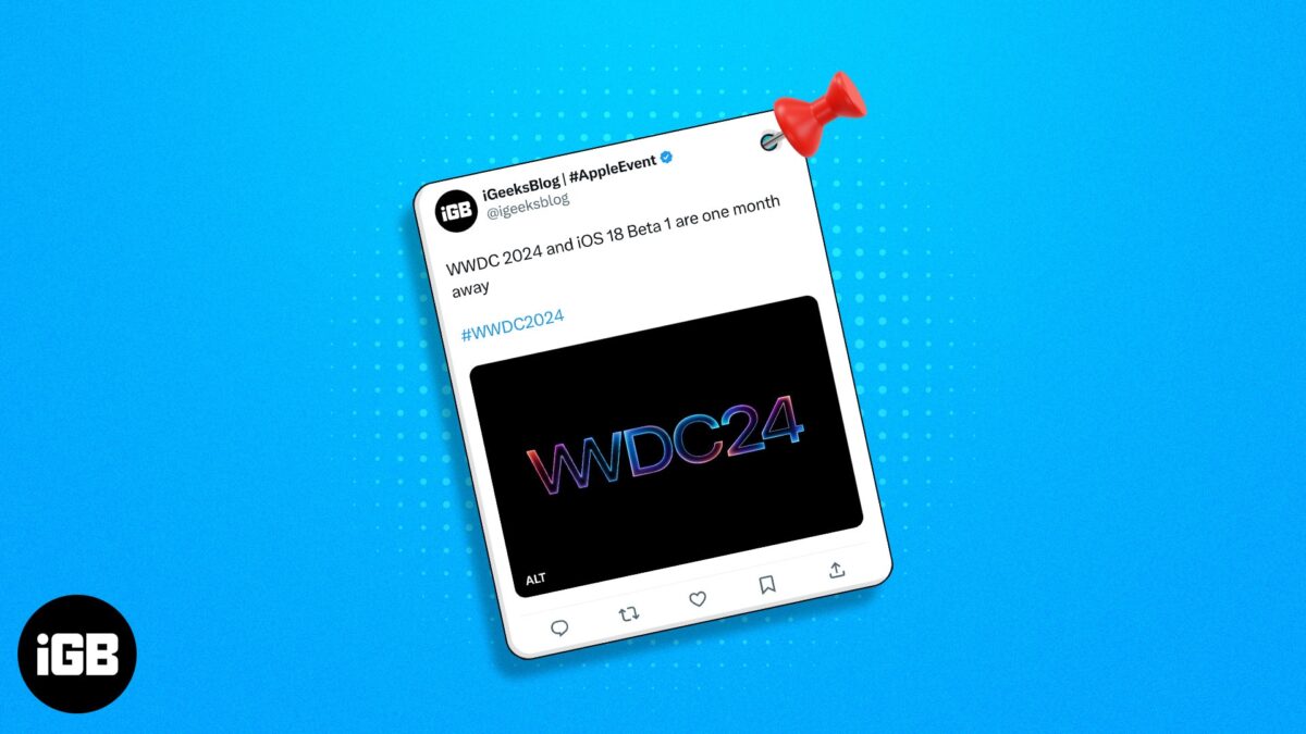 How to pin a post on x