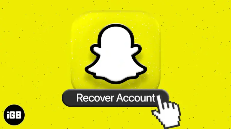 How to recover the Snapchat account.