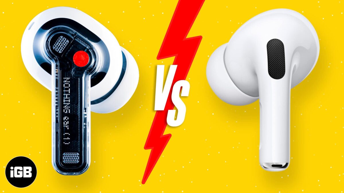 Airpods pro vs nothing ear 1