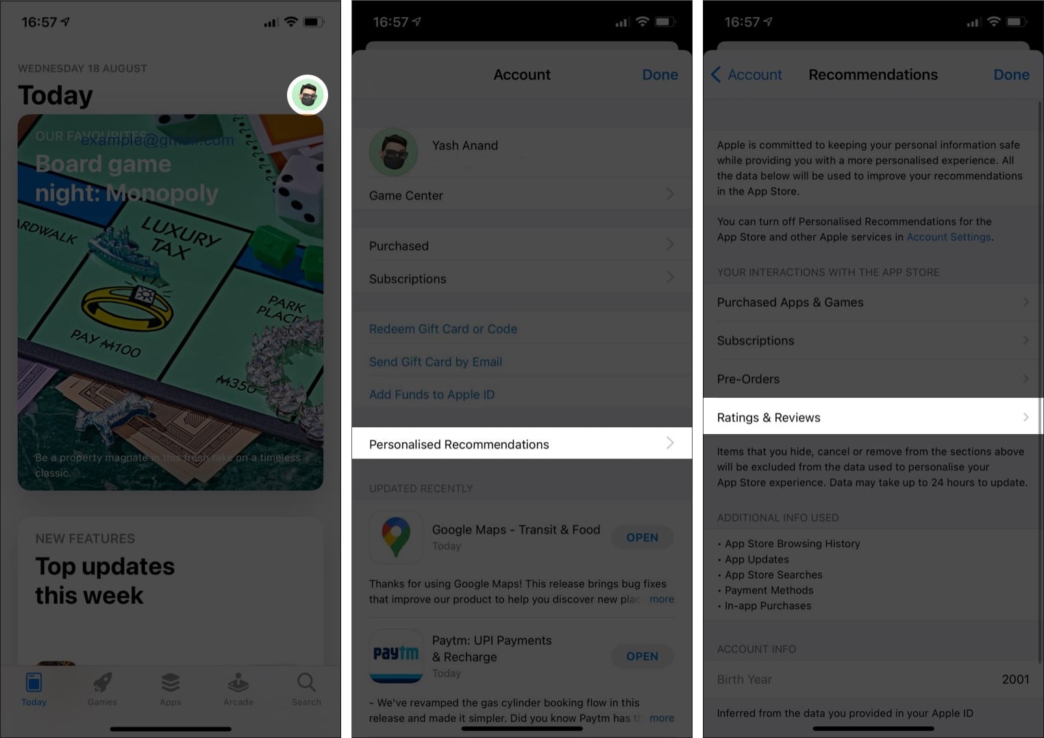 Hit Ratings & Reviews from App Store on iPhone