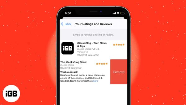 How to remove your ratings for apps from iphone and ipad