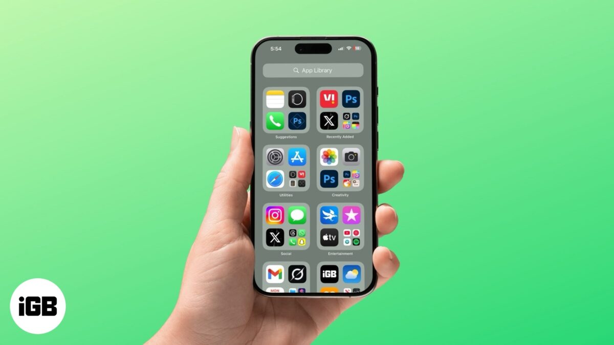 How to use app library on iphone to organize and manage apps