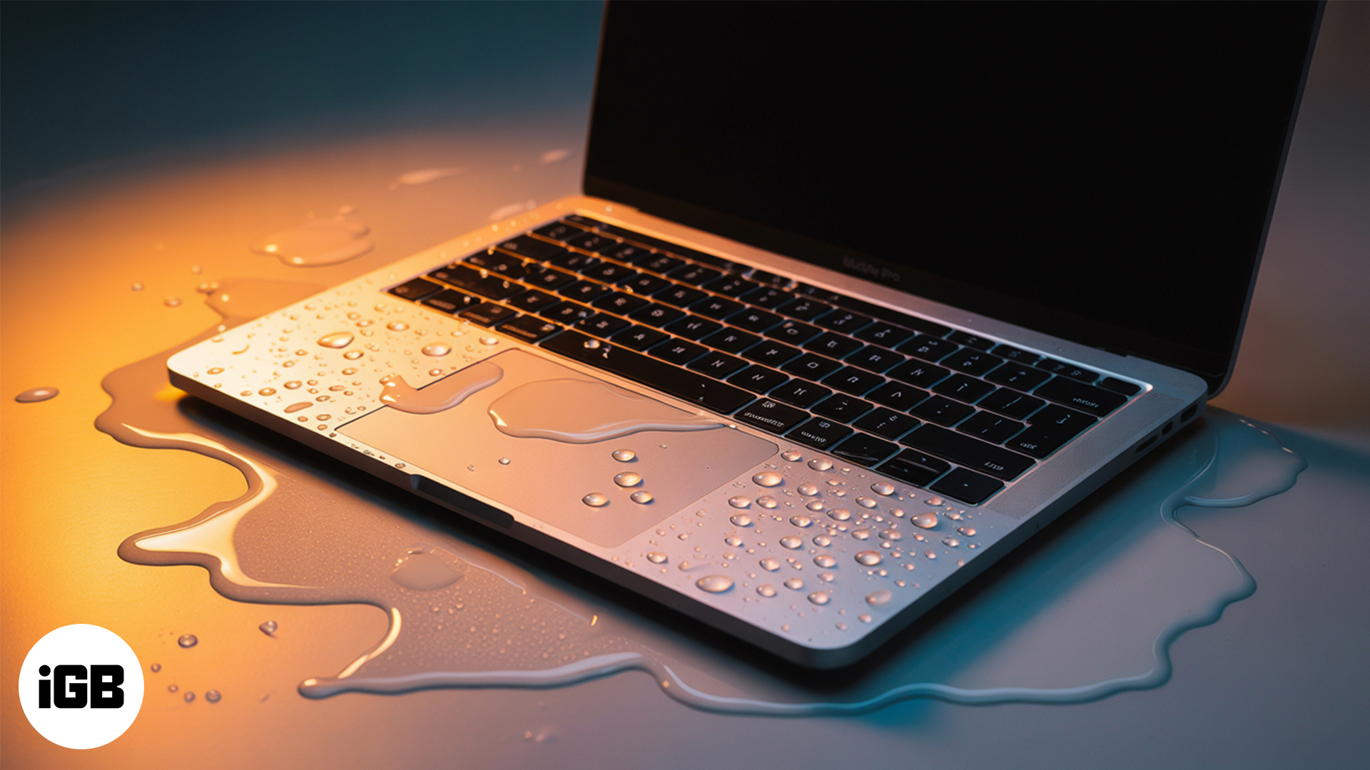 Immediate Actions to Take Right After Spilling Water on Your MacBook.