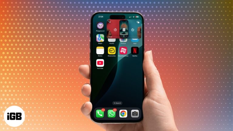 Use picture-in-picture mode on iPhone.