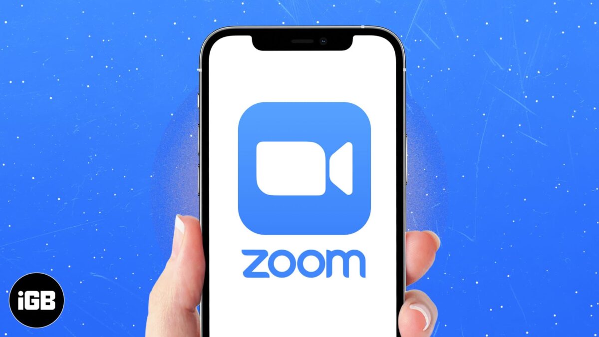 How to use the zoom app on iphone and ipad
