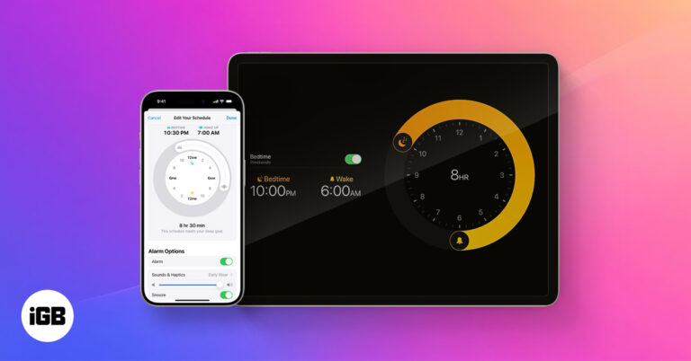 Sleep Mode on iPhone.