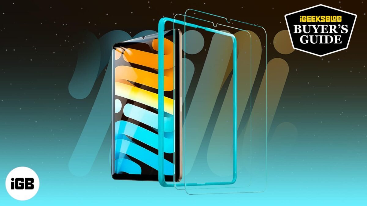 Best ipad mini 6 screen protectors