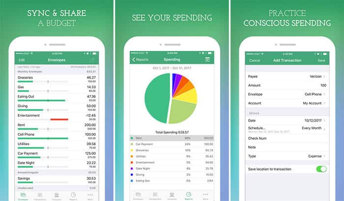 Goodbudget Budget Planner iPhone and iPad App Screenshot