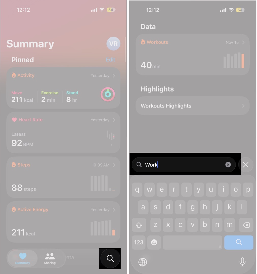 How to Delete Workouts on Apple Watch the Right Way – iGeeksBlog Open Workouts in Health app by using the Search tab on iPhone