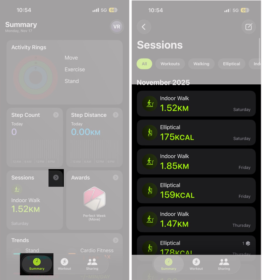 How to Delete Workouts on Apple Watch the Right Way – iGeeksBlog View recorded Apple Watch workouts by opening Sessions in Fitness app