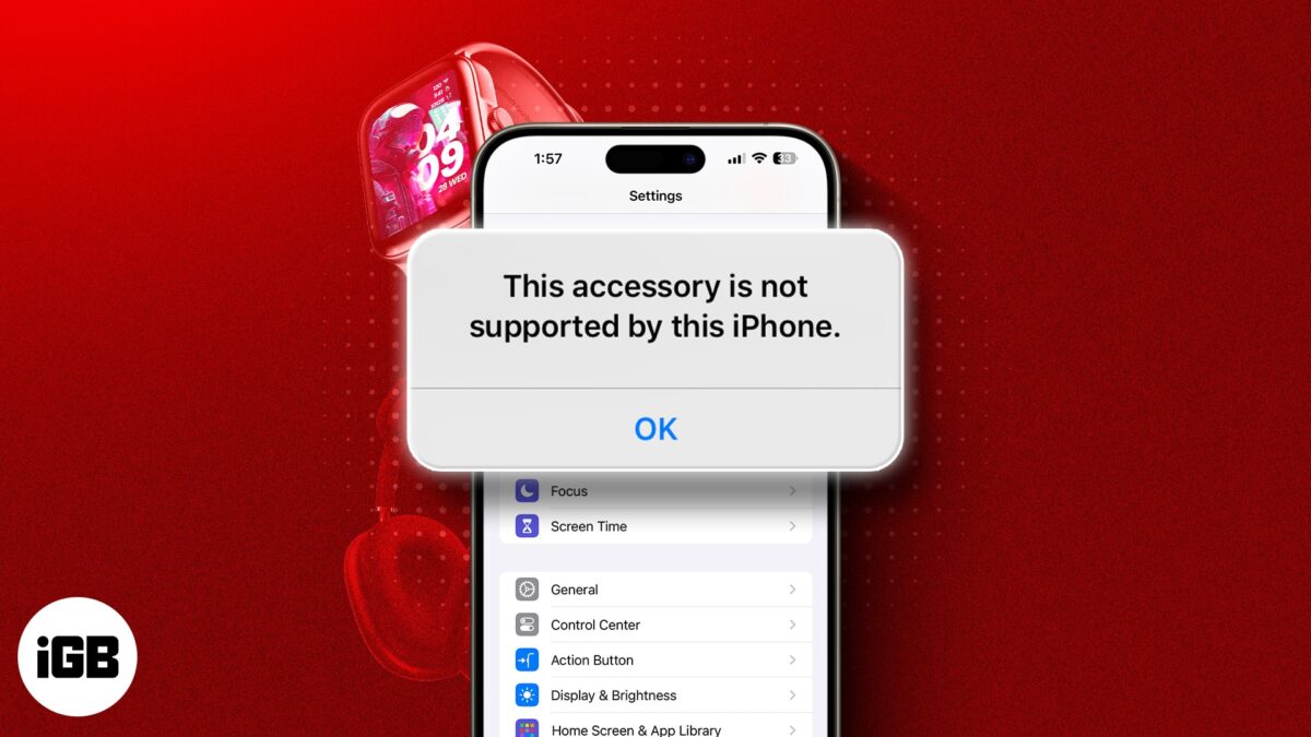How to fix this accessory may not be supported on iphone