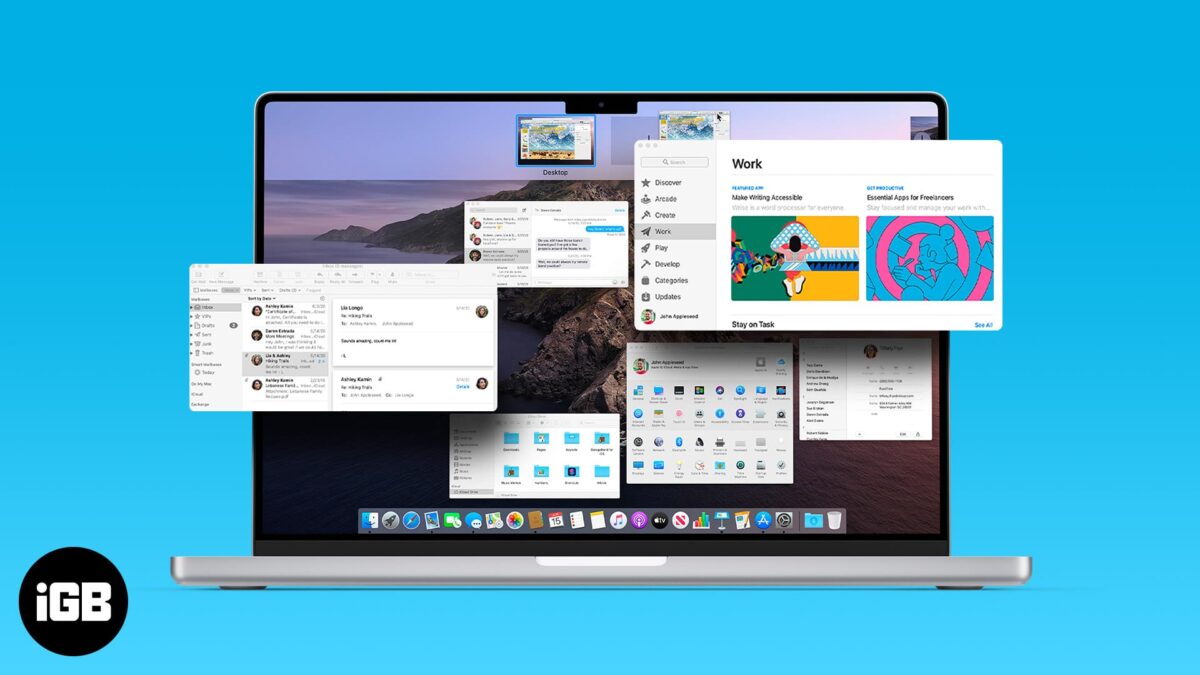 How to use mission control on mac