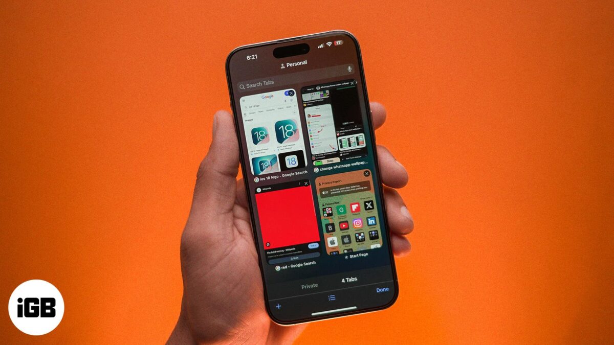How to get back disappeared safari tabs on iphone or ipad