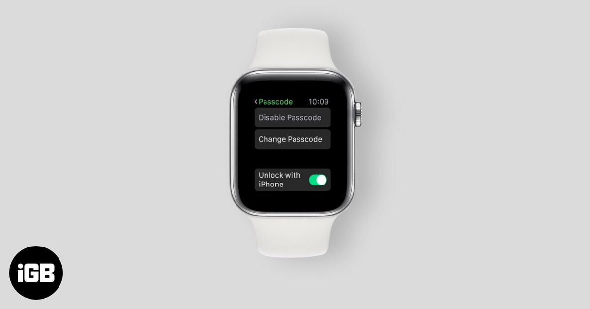 Reset an Apple Watch
