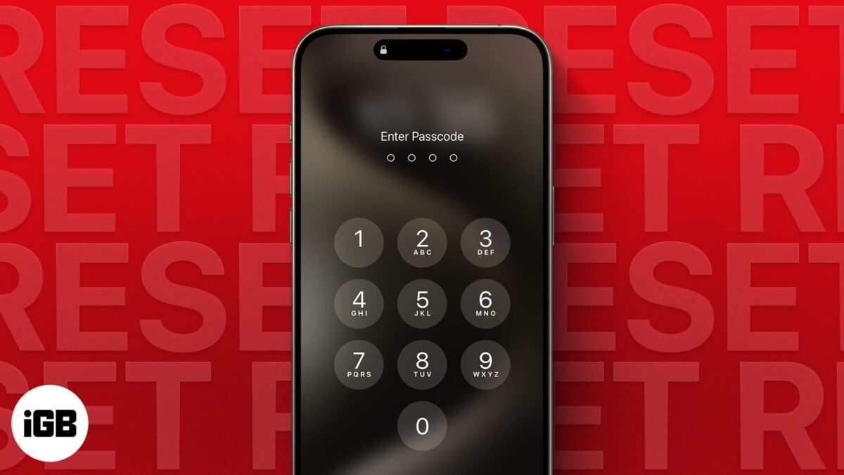 How to unlock iphone if you forgot passcode