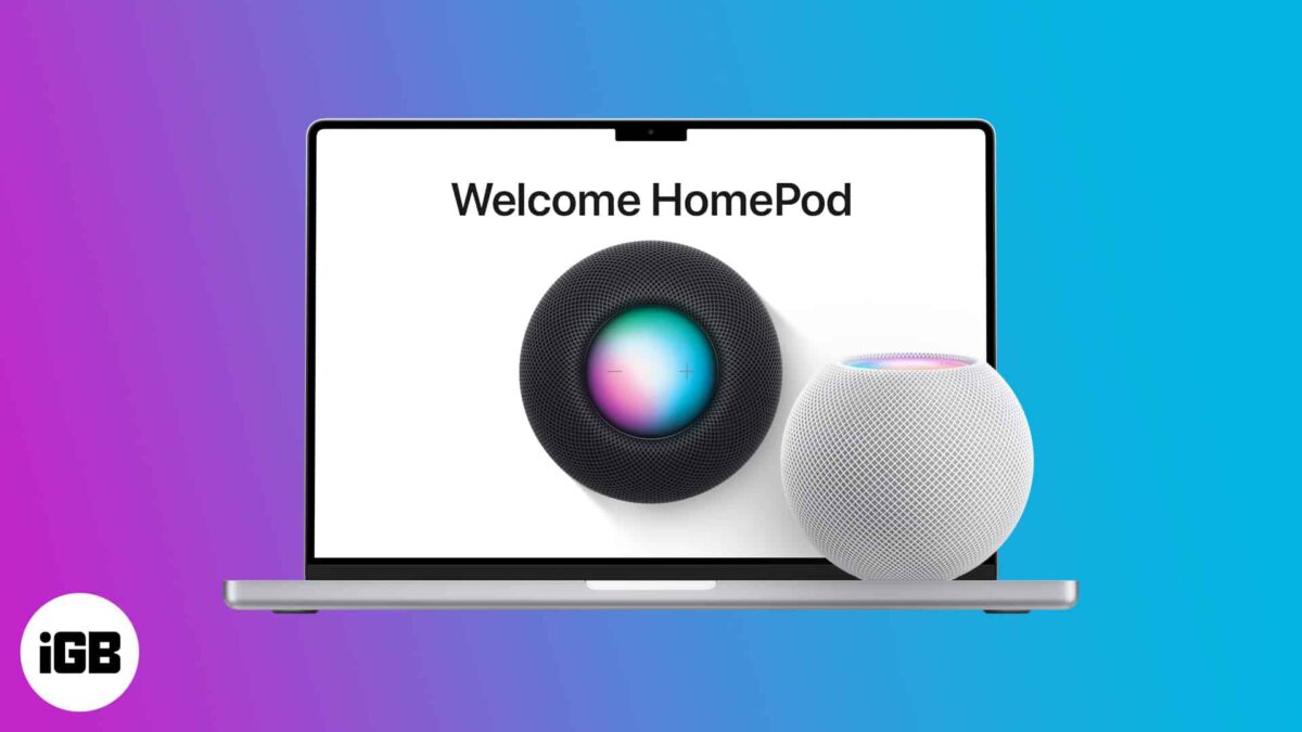 How to connect homepod seamlessly to mac
