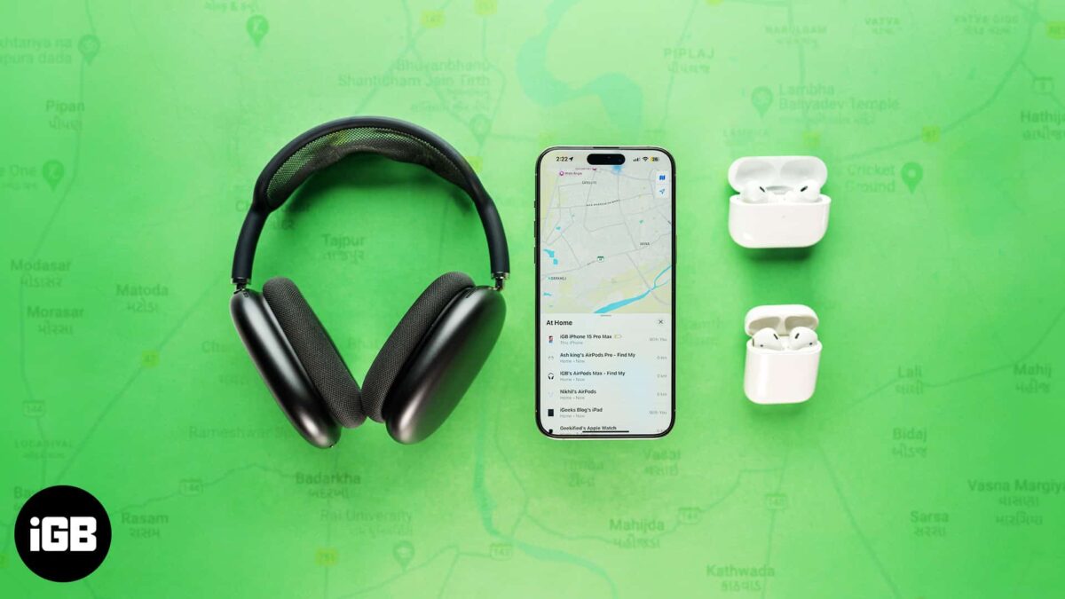 How to find your lost airpods