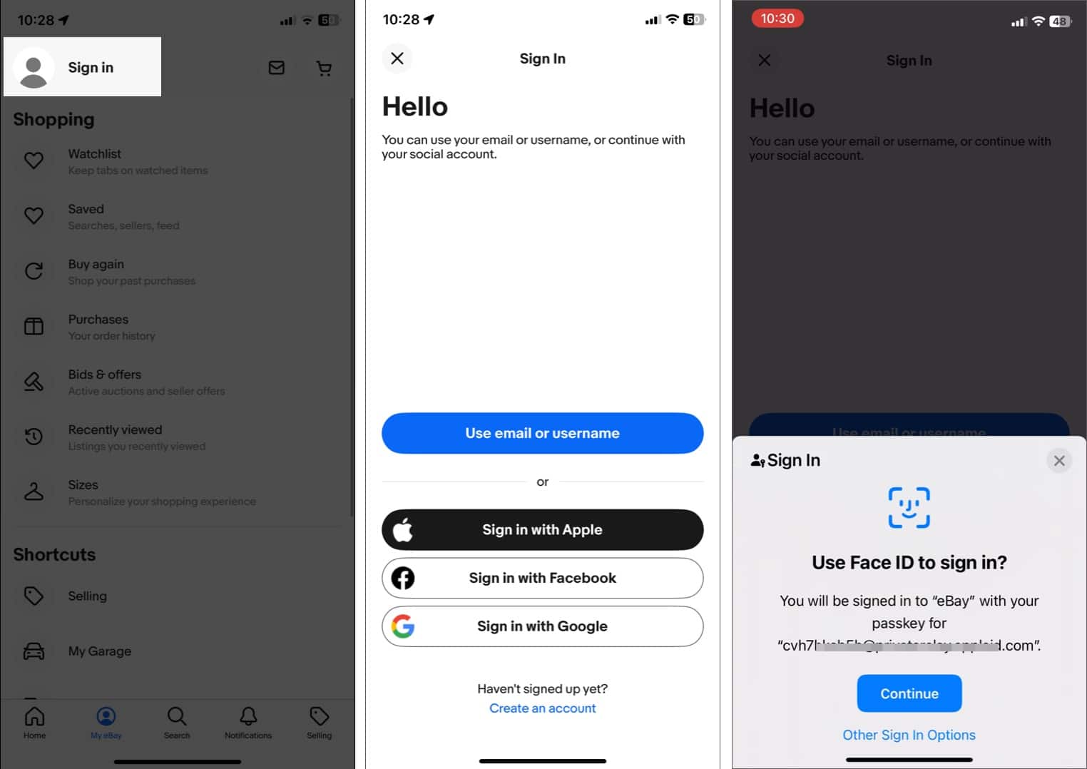 Use Apple passkeys on iPhone to log in to apps and websites.