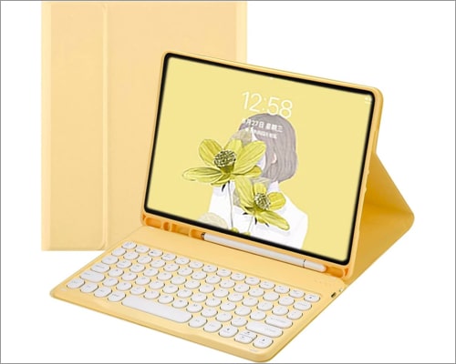 HENGHUI iPad 10th Generation 10.9 Keyboard Case