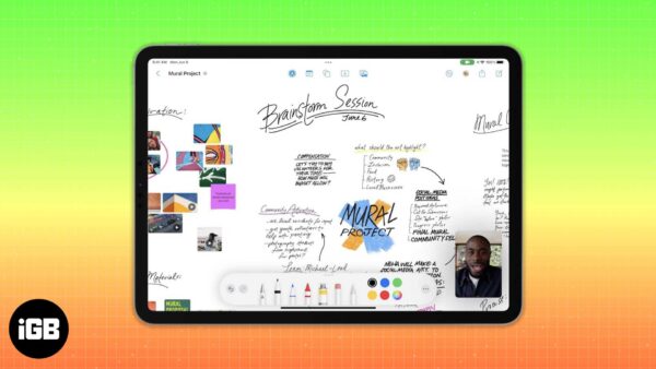 How to use freeform app on iphone and ipad