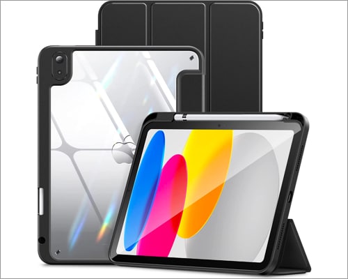 INFILAND iPad 10th Generation clear case