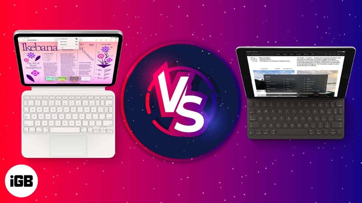 Magic keyboard vs smart keyboard 1