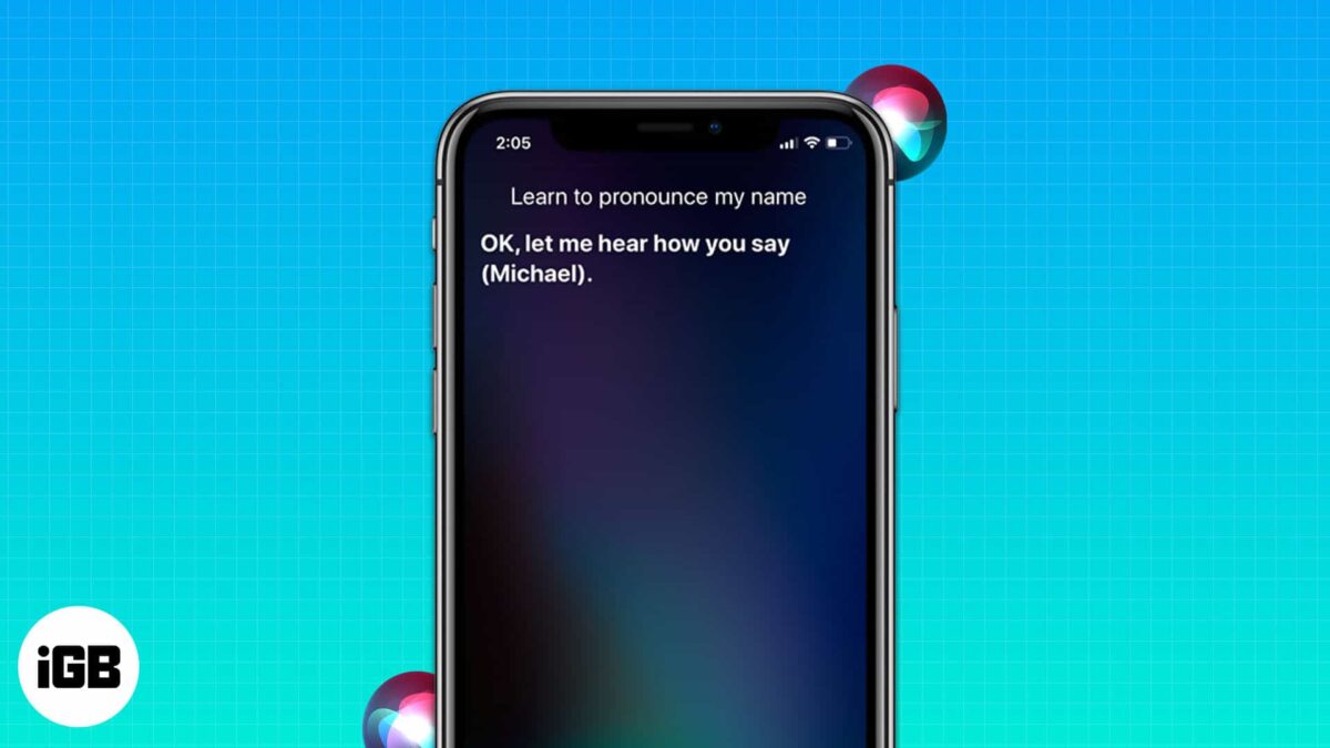 Teach siri to pronounce names correctly on iphone