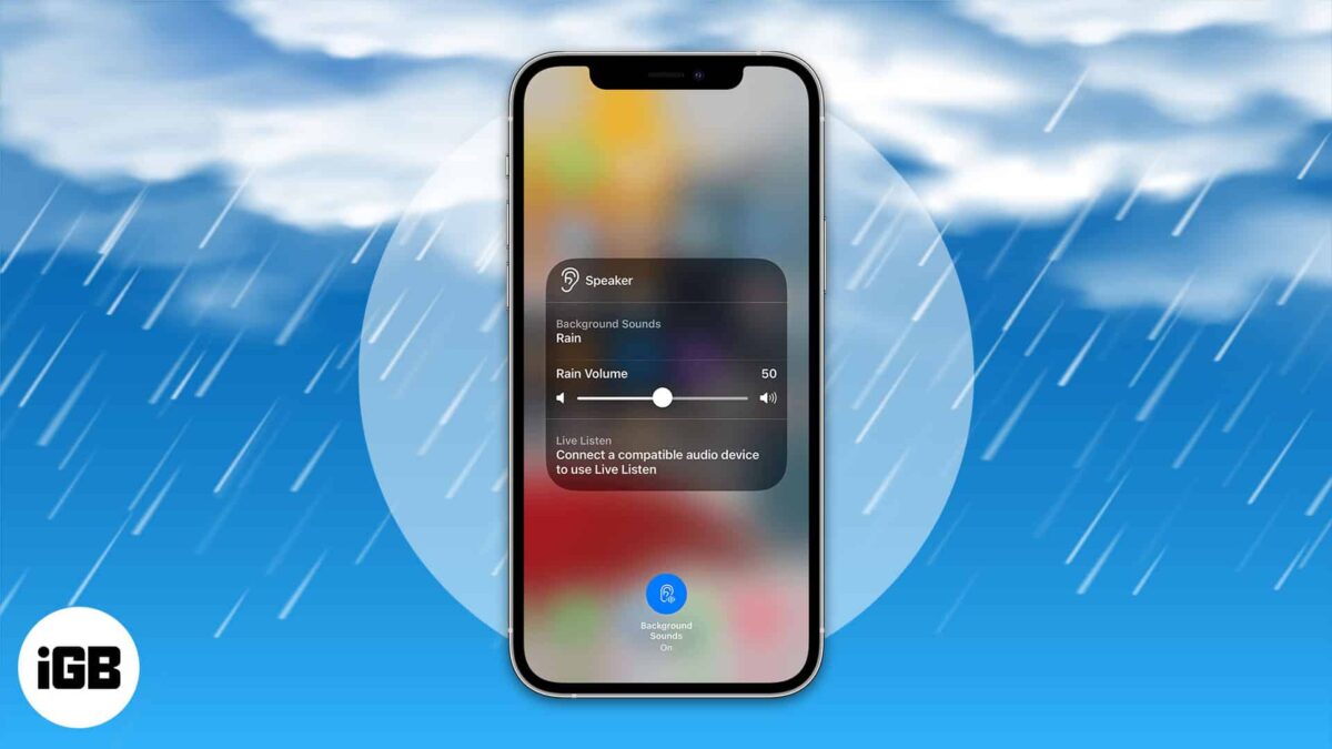 How to play white noise on iphone ipad or mac
