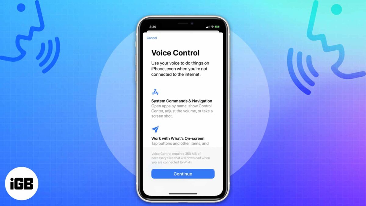 How to use voice control on iphone