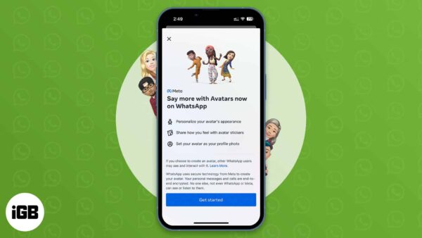 How to use whatsapp avatars on iphone