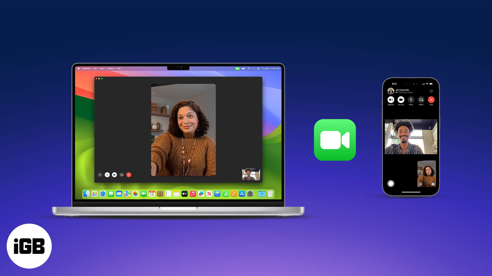 Use FaceTime on iPhone and Mac.