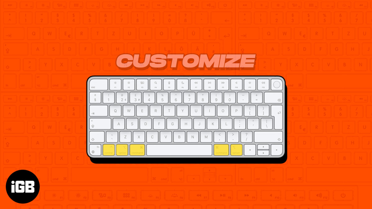 How to customize mac keyboard settings