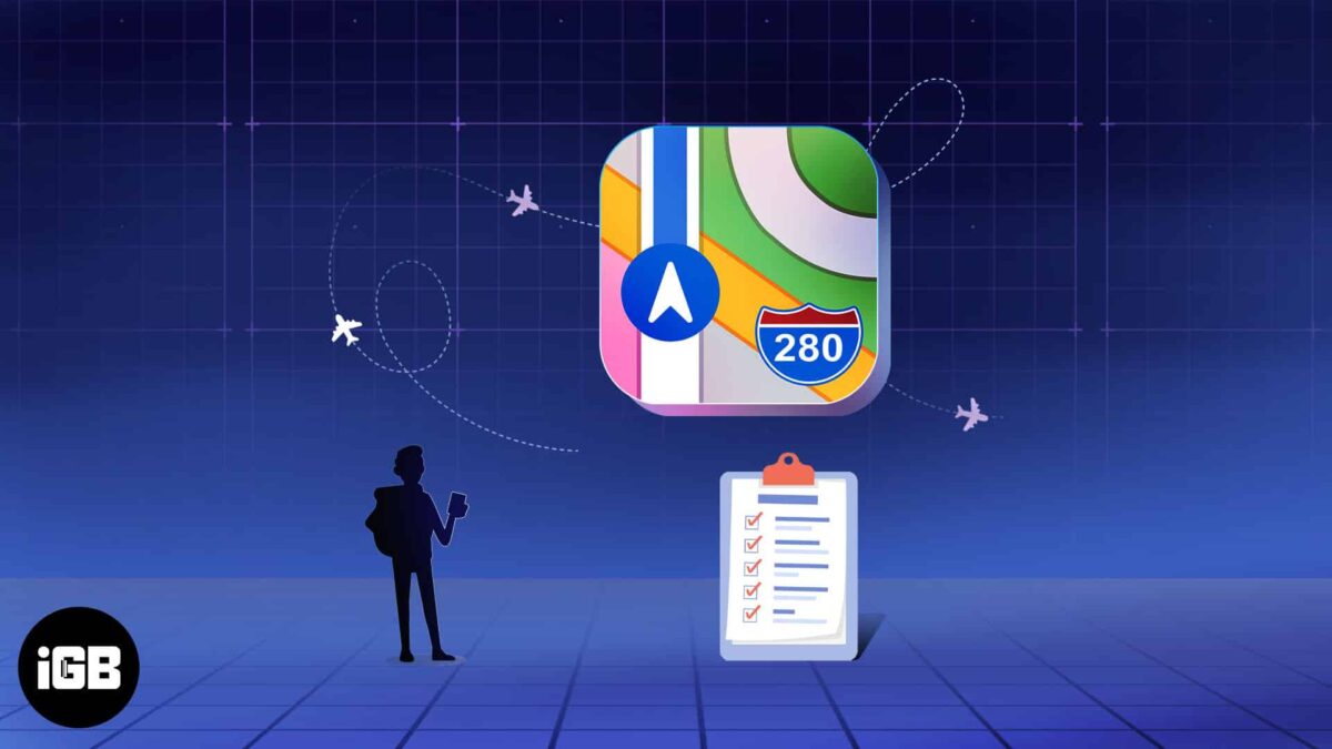 Apple maps plan a trip