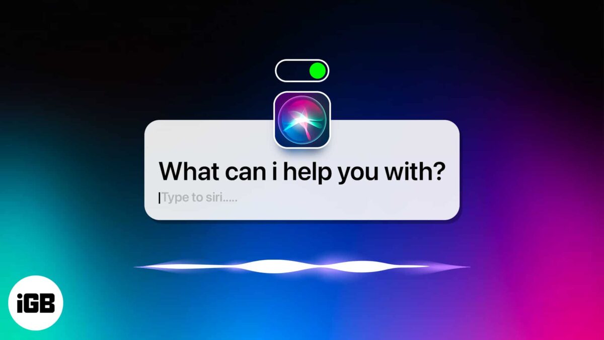 How to enable type to siri on mac