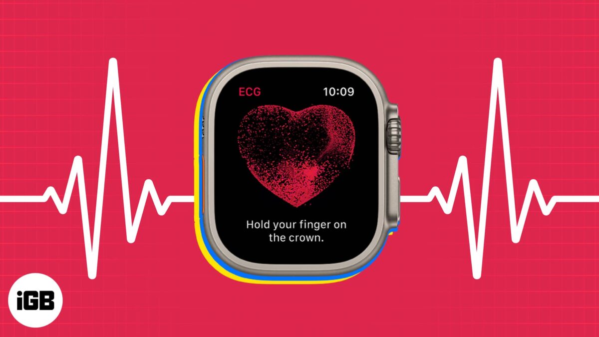 How to take an ecg on apple watch