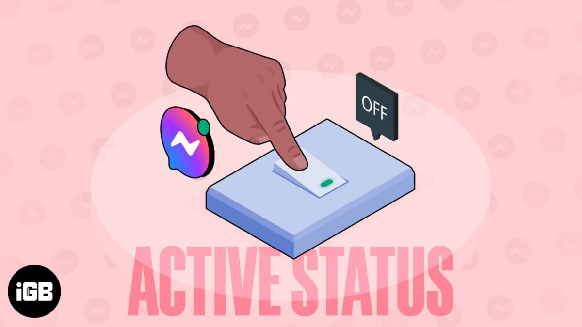 How to turn off active status in facebook messenger on iphone