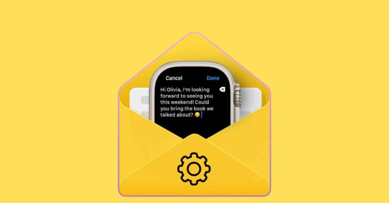 Use Mail App on Apple Watch