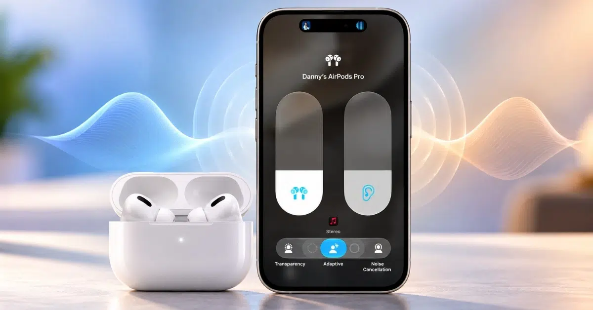How to use Adaptive Audio and Personalized Volume on AirPods